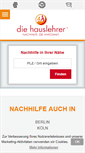 Mobile Screenshot of hauslehrer.de